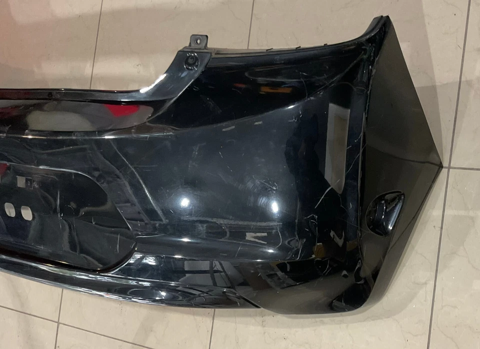 Front Bumper Cover Black 2014-2015 Mitsubishi Mirage ES/DE 6410C033ZZ OEM - Image 2 of 4