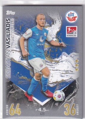 Topps 2023/2024 Match Attax Bundesliga 23/24 Karte Nr. 425 Sebastian Vasiliadis