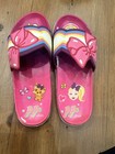 Nickelodeon Jojo Siwa Girls Size 5-6 Bow Pool Slide Sandals EUC — photo 1