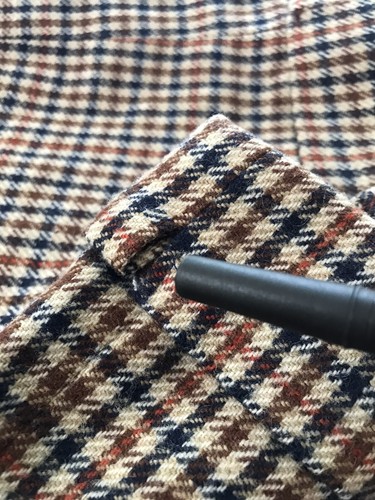 Vintage 70s Wool Trousers Pants 28 Wide Leg High Waisted Disco Grunge Hippie, $91.98 - Photo 13