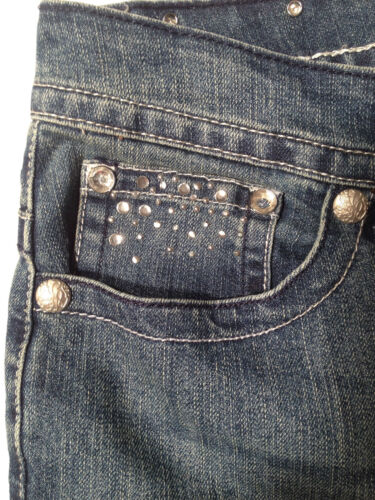 EUC - RRP $299 - Womens Beautiful STYLE & CO. Premium 'Curvy Fit Boot Cut' Jeans - Picture 10 of 12