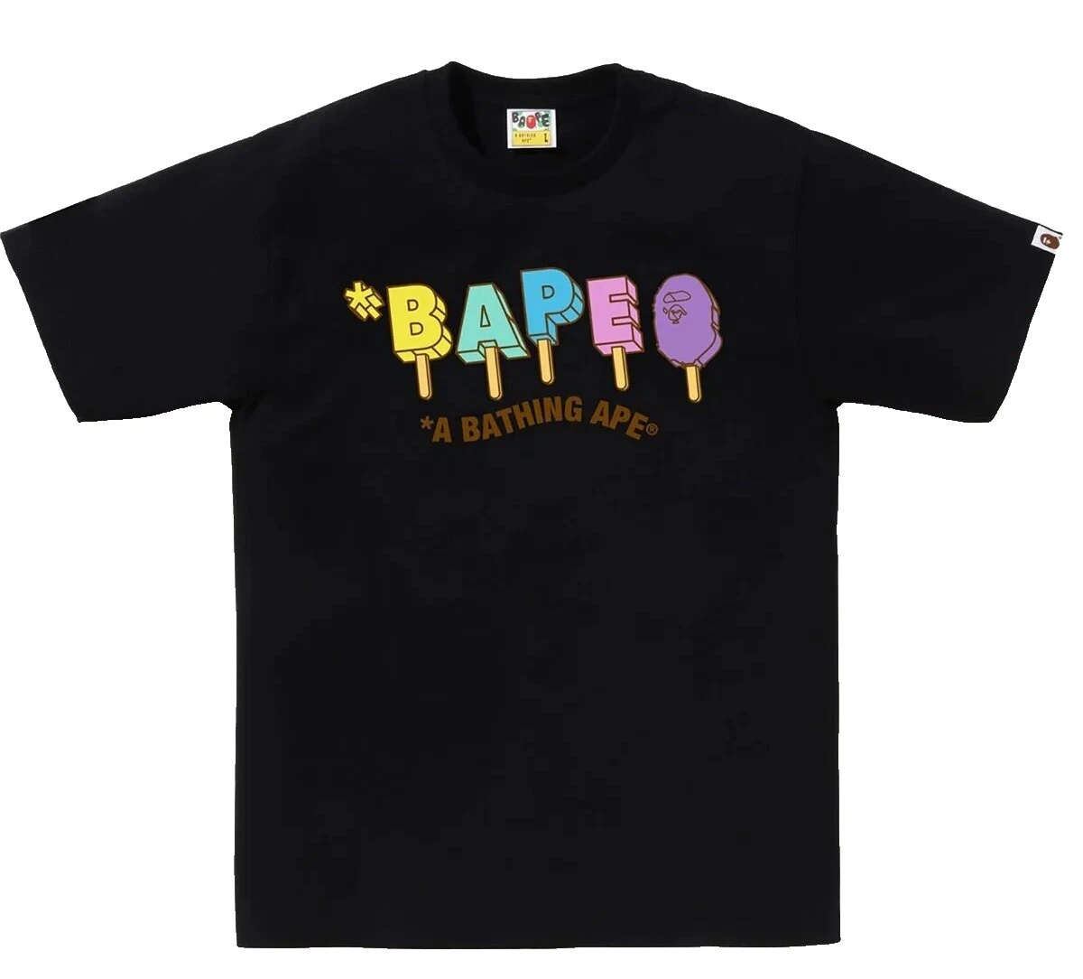 A Bathing Ape Black Shirts for Men