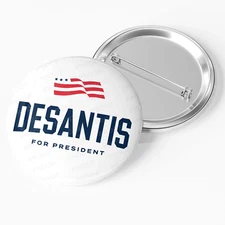Ron Desantis President 2024 Campaign Pin Back Button / RD24-102