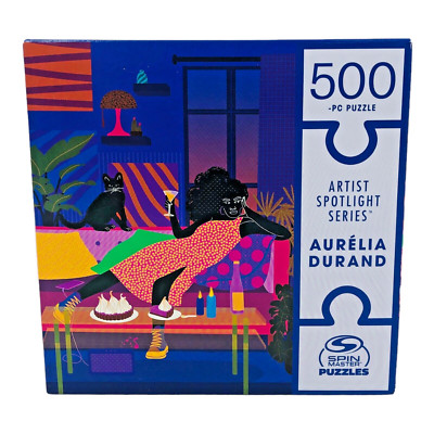 Spin Master 500 Pc Jigsaw Puzzle Artist Spotlight Series Aurelia Durand