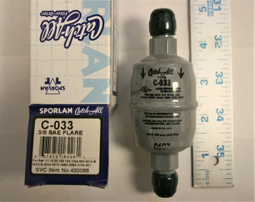 Sporlan Catch-All C-033 3/8" SAE Flare Filter Drier
