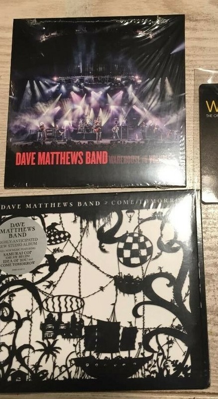 Dave Matthews Band Warehouse 10 Vol 7  BONUS Come Tomorrow CD   