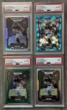 2023 Prizm CHASE BROWN RC LOT OF 4 - Green Scope Auto, Pandora, Blue Ice & Auto