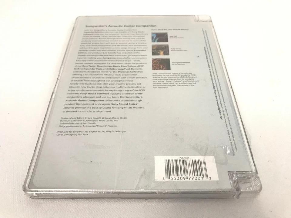 Sony Songwriter Acoustic Guitar Companion Expanded Premium Samples Loops PLSAG01 - Image 3 of 4