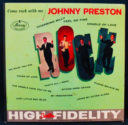 JOHNNY PRESTON-Come Rock With Me-Rare Rockabilly Album-MERCURY #MG 20609 (mono) - 第 1/4 張圖片