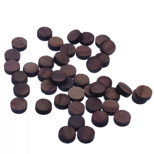 50x Rosewood Inlay Dots Guitar 15/64" (6mm) Fingerboard Fret bass Luthier