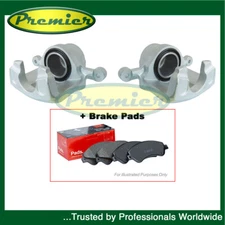 Premier Front Brake Calipers + Pads Fits Rio 1.4 1.5 CRDi 1.6 Brand New