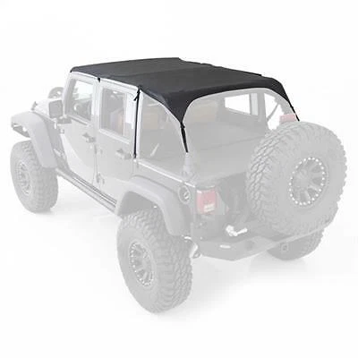 Techo extendido Smittybilt Black Diamond para Jeep Wrangler JK 2010-2018 4 puertas Foto 3 de 4