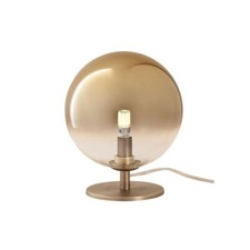 Modern Design Glass Sphere Bedside Lamp 1 Light RD-0898