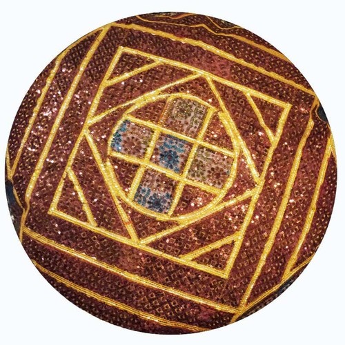 40" STUNNING SARI ART GIFT FOR GIRL THROW FLOOR BRANDED CUSHION PILLOW COVER
