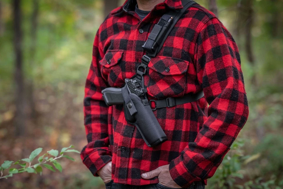 The Denali® Chest Holster - MADE IN THE USA - The ULTIMATE gun holster - Image 2 of 4