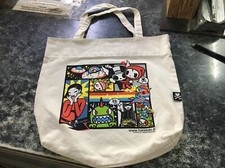 Tokidoki SDCC Comic Con 2014 Exclusive Canvas Tote Bag
