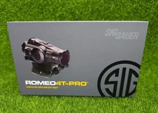 Sig Sauer ROMEO4T-PRO Red Dot Reflex Quad Ballistic Circle Reticle - SOR44101