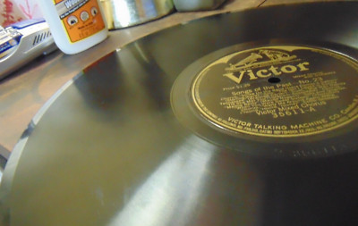 78RPM 12'' Victor 35611 Victor Mixed Chorus- Songs of the Past 23 and 24, nice V+