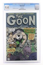 Goon #v2 #2 - Albatross 2002 CGC 9.4 Origin of Buzzard. Buzzard pin-up on back c