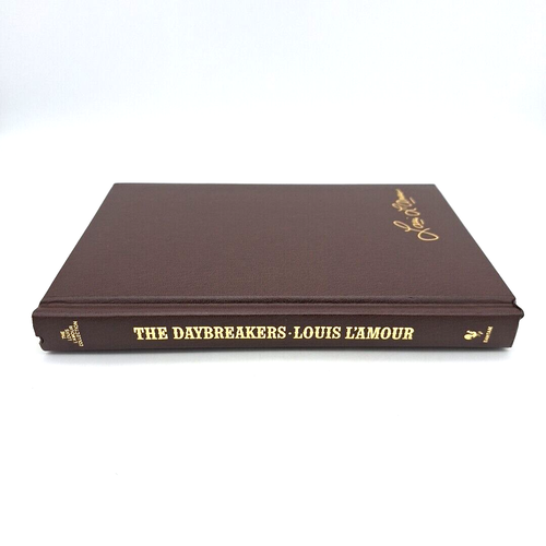LOUIS L'AMOUR Leatherette Bantam THE DAYBREAKERS 1981 HC Vintage - Bild 4 von 15