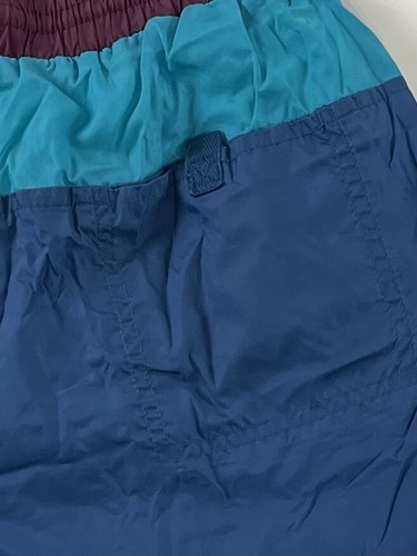 Vintage Nike BOYS L 14-16 Colorblock Lined Swim Trunks Shorts - Picture 8 of 11