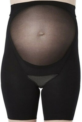 Spanx Power Mama Shaper Black Underwear Women's Size C 11313