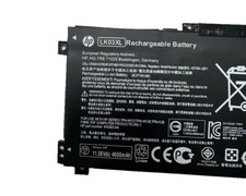 OEM 55.8Wh LK03XL Battery For HP ENVY X360 15-BP 15-CN 17-AE 17-BW L09911-421