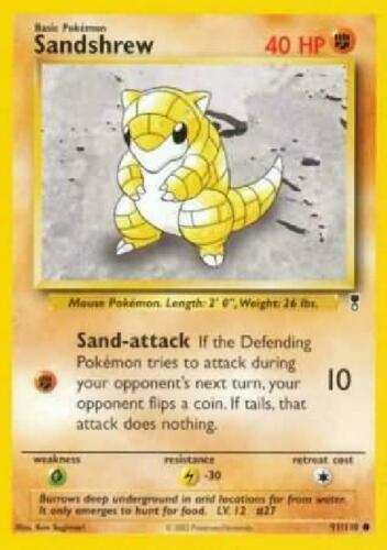 Sandshrew 91/110 Legendary Collection Pokemon Card - NM