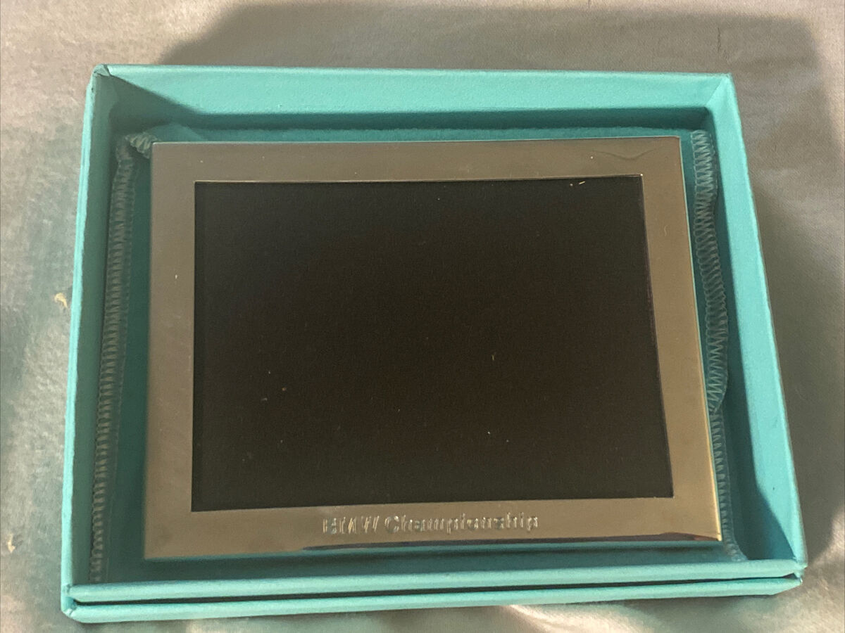 Tiffany Co BMW Championship Pewter Photo Frame Pouch Box | eBay Tiffany Co BMW Championship Pewter Photo Frame Pouch Box | eBay