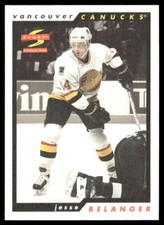 Jesse Belanger 1996-97 Score Golden Blades #222 - Vancouver Canucks