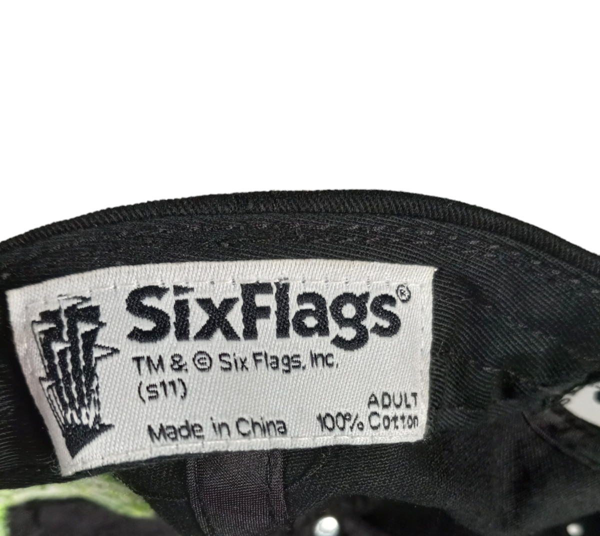 Six Flags Magic Mountain Hat Baseball Cap Strapba… - image 8