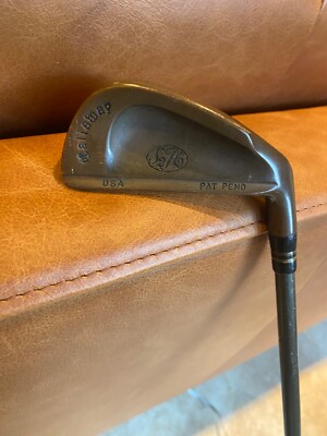 Callaway BERYLLIUM COPPER Becu++ 4 iron collectible RARE pat pend GOLF CLUB S2H2