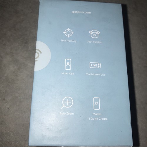 Pivo Pod Lite Fitness Tracking Phone Holder, Auto 360° Rotation, Selfie - Blue - 第 8/10 張圖片