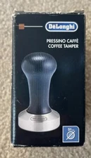 DELONGHI Coffee Tamper Tool 51mm Blue Wood Handle DSLC058