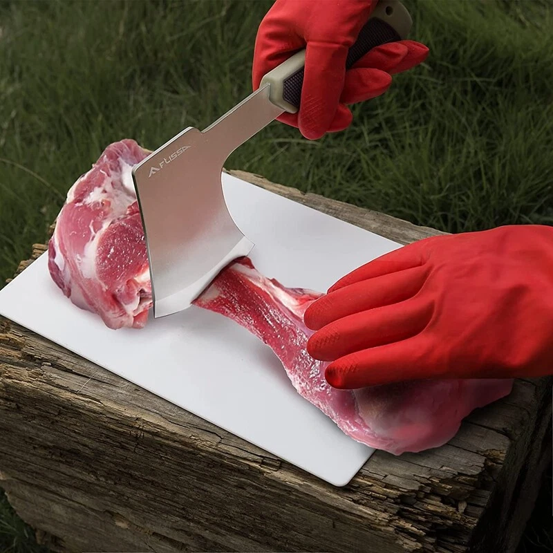 10PC Field Dressing Hunting Knife Set Skinning Knife Butcher Game Processing Kit - Image 4 of 4