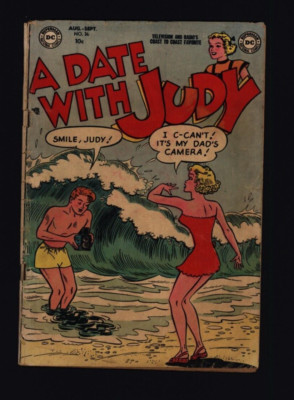 A Date With Judy # 36 GD+  1953   DC Comics   SA