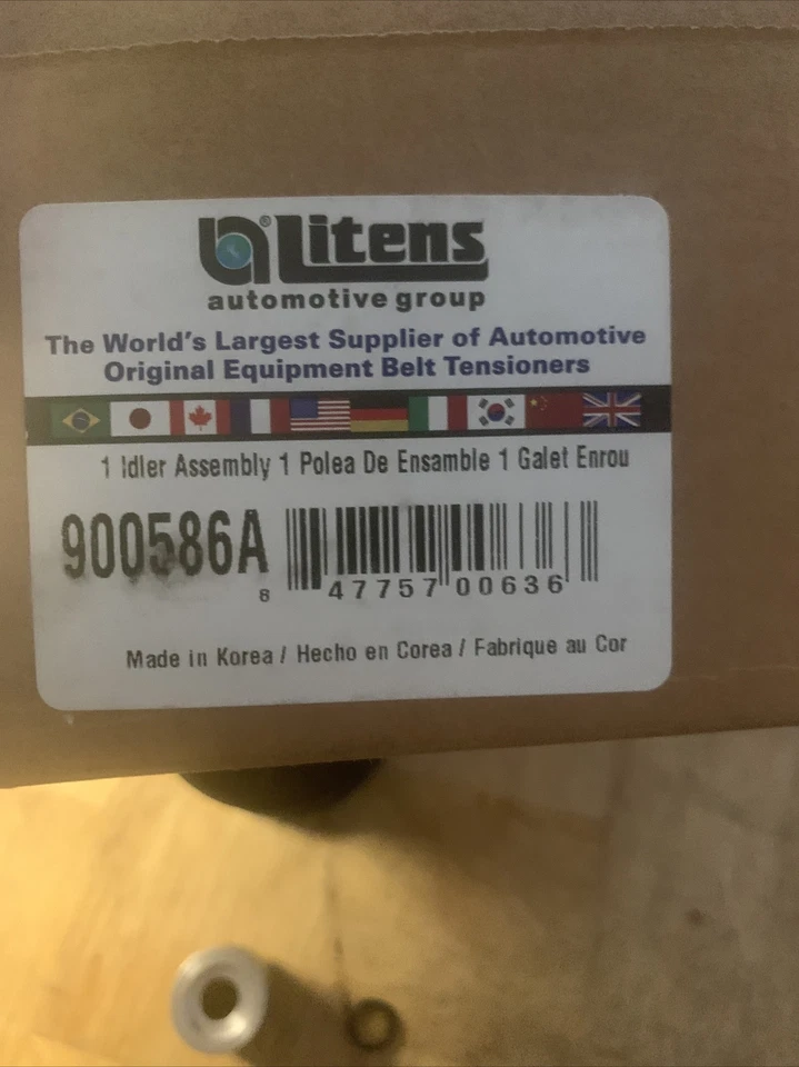 NUEVA polea loca de correa de transmisión Litens 900586A para Kia Forte Forte5 2.0 2.4 2010-13 Foto 4 de 4