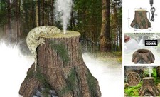 REPTIZOO Reptile Humidifier Fogger, Tree Trunk Humidifier with Top Mist