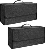 Auto Kofferraum Organizer,Faltbar Kofferraumtasche Klett,Rutschfest Auto