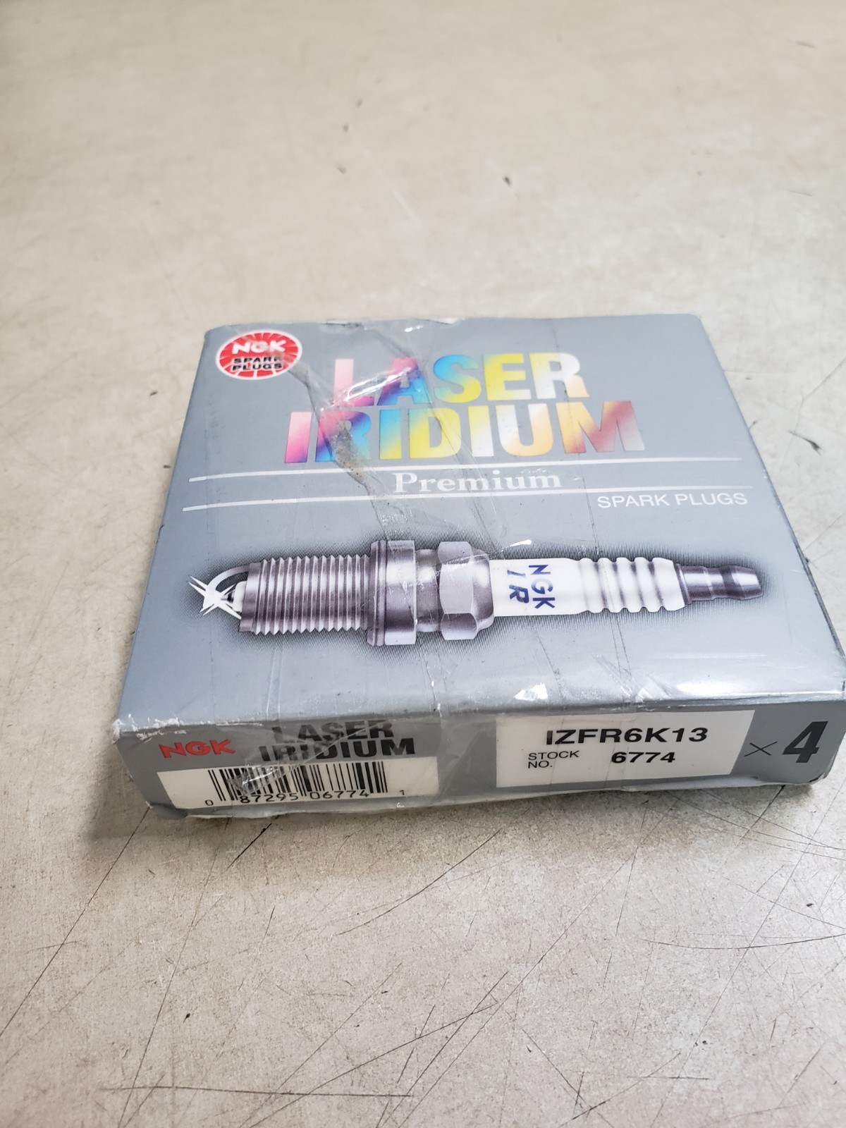 4Pcs NGK IZFR6K13 6774 Iridium Platinum Spark Plug For Honda Fit CITY 1.5L