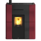 Edilkamin wasserführender Pelletofen | BLADE H 15 EVO | 14,9 kW | Keramik bordea
