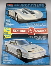 Monogram, 6161, 2 Car Model Kit, 1989 Trans A...