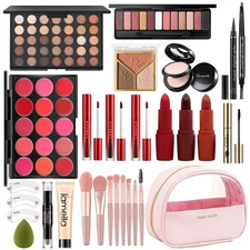Versatile All-In-One Makeup Collection with Waterproof Essentials - Perfect Gift