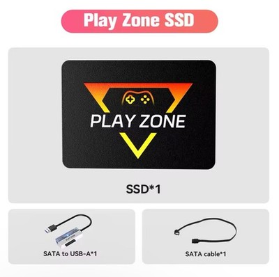 PLAYZONE USB　1TBSSD PlayZone 1TB Retro Gaming SSD 16000+ Games Xbox Switch PS4 PS3