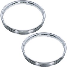2x Stahlfelge 1.85x19 19 x 1.85 Felge für Jawa MZ AWO IFA BK RT SHL WSK DKW NSU