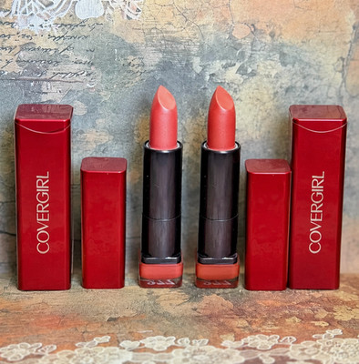 Covergirl Colorlicious 2-Pack-277 Kiss of Peach Lipstick-Discontinued-NIB