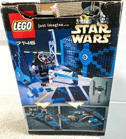 Lego Star Wars No. 7146 'TIE Fighter' (2001) with original box and instructions