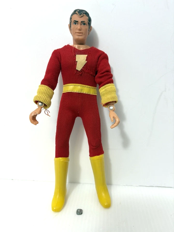 De Colección Años 70 Mego 8" Shazam Superman Batman Robin Aquaman Spiderman Capitán América Foto 2 de 4