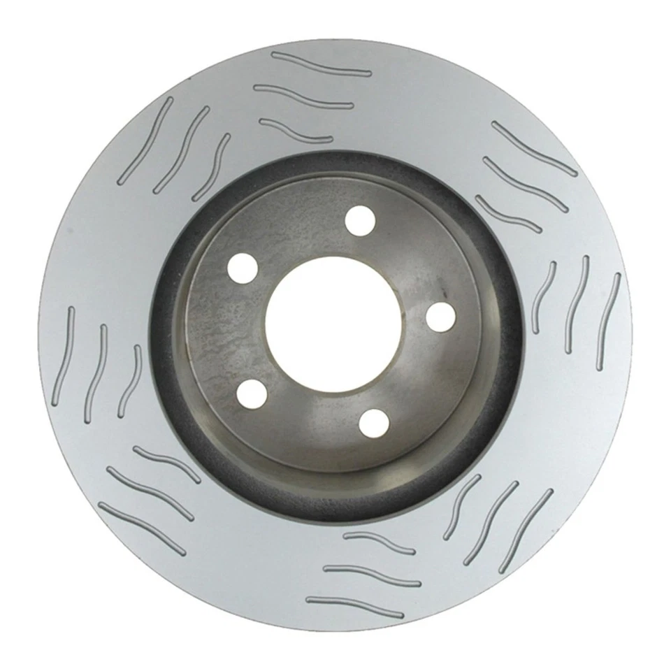 Rotor de freno delantero ACDelco genuino para Jeep Wrangler 1997-1999 | hierro fundido torneado Foto 2 de 4