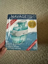 Navage Nasal Irrigation Starter Bundle Navage Nose Cleaner & 30 Salt Pods Bin 29